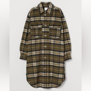 H&M Long Shirt Jacket